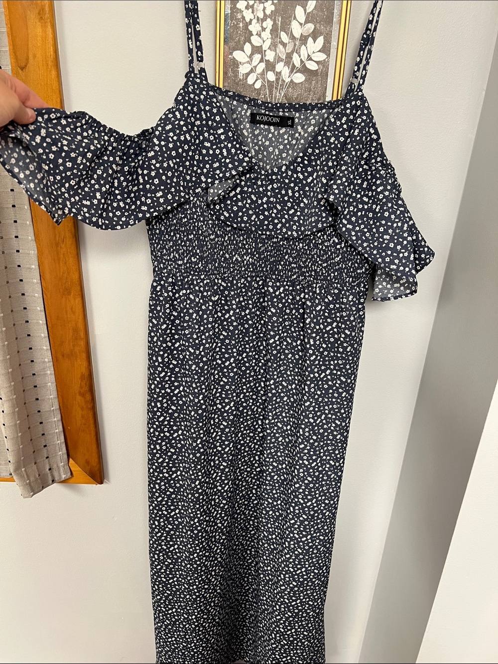 Kojooin Navy Maxi Dress